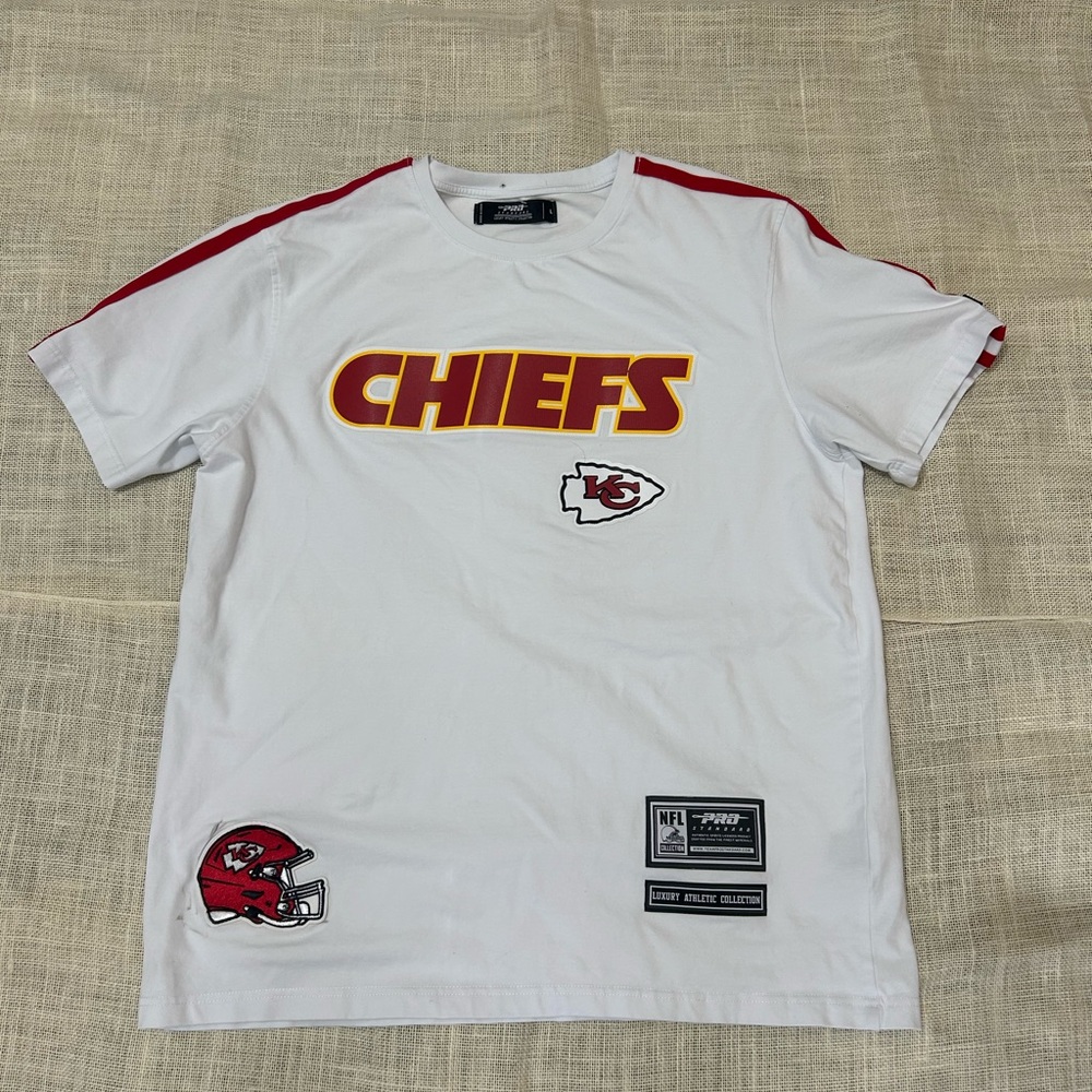 Kansas City Chiefs Shirt Mens
Large L Fast Lane NFL Pro
Standard White